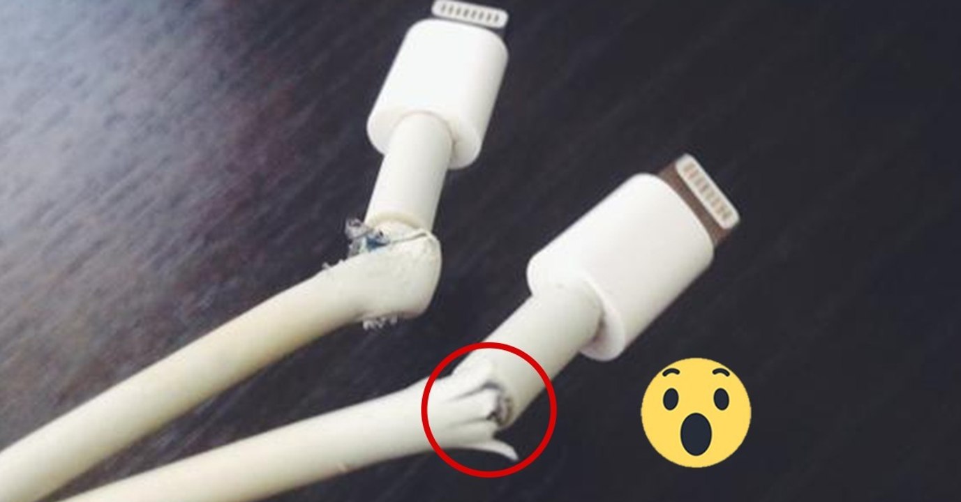 Ein perfekter Trick um ein ausgefranztes Ladekabel zu reparieren!