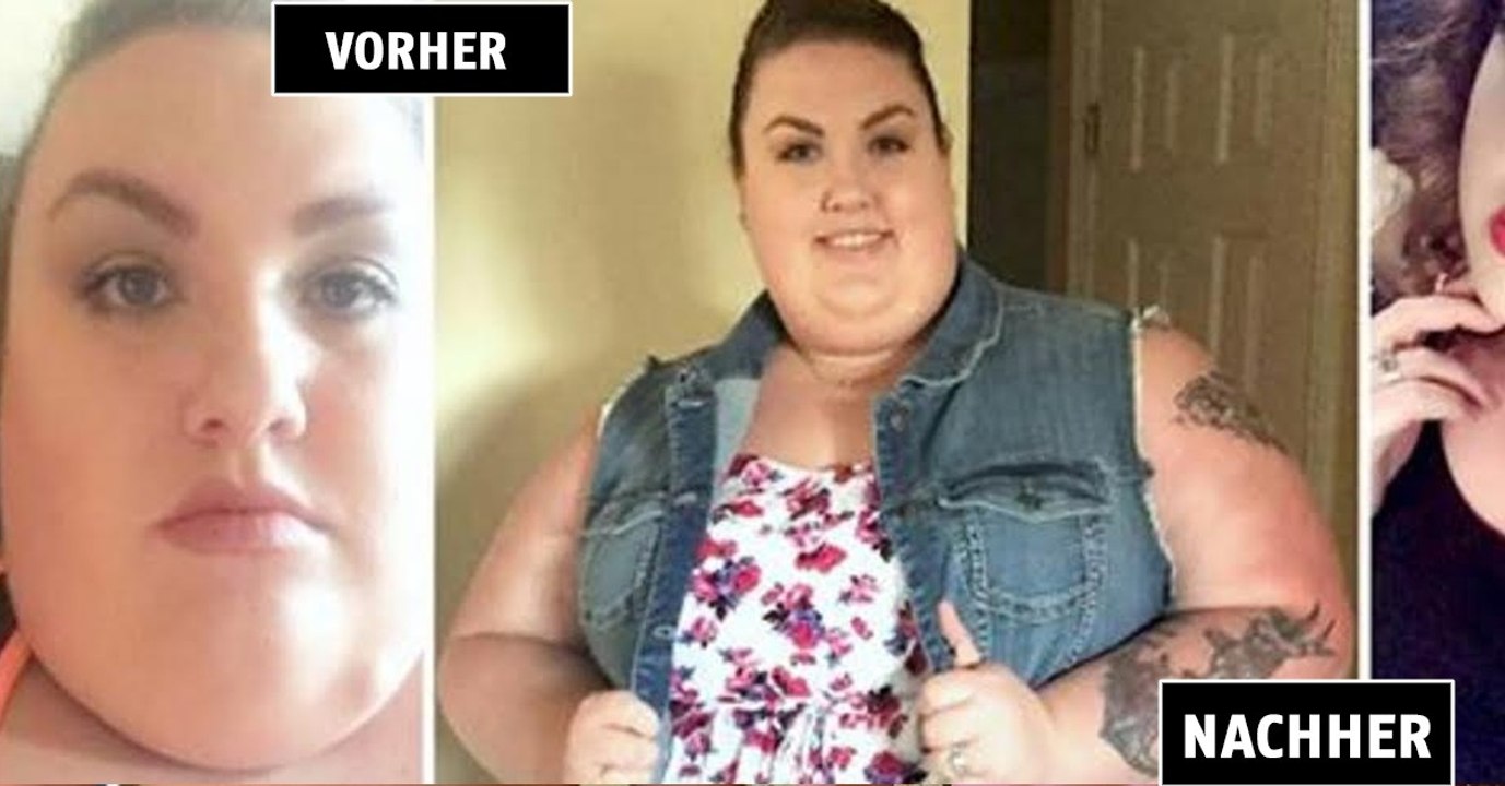 Nachdem sie 76 Kilo abgenommen hat, erkennt man das Gesicht von Kaylee Bonnet nicht wieder