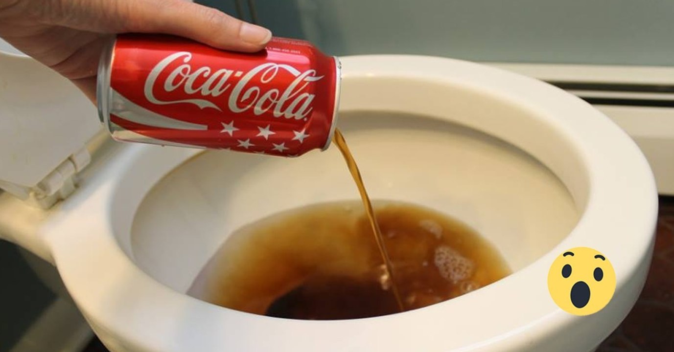 Coca-Cola als Reinigungsmittel verwenden? Der Beweis in diesem Video