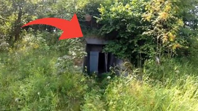 Zwei Jungs gehen im Wald spazieren und stoßen auf DAS hier. Was sie im Inneren finden, lässt sie schaudern!