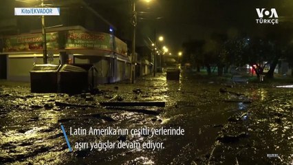 Ekvador’da Toprak Kaymasında En Az 14 Can Kaybı