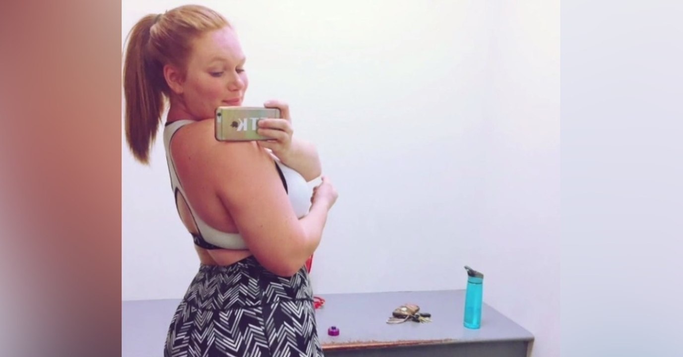 Die amerikanische Studentin Sara Petty hat genug von Body-Shaming-Tweets und postet vier Fotos dagegen