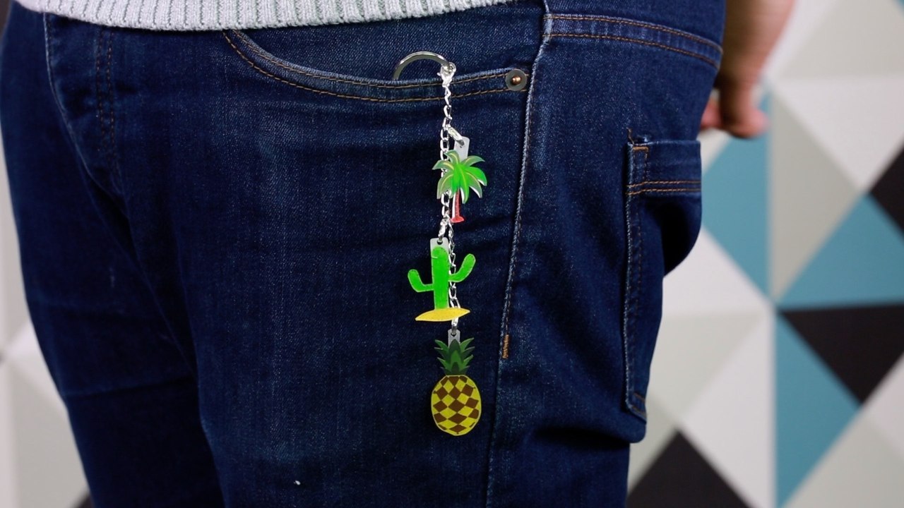 Zauber dir deine eigenen DIY-Schlüsselanhänger! Du brauchst dafür nur...