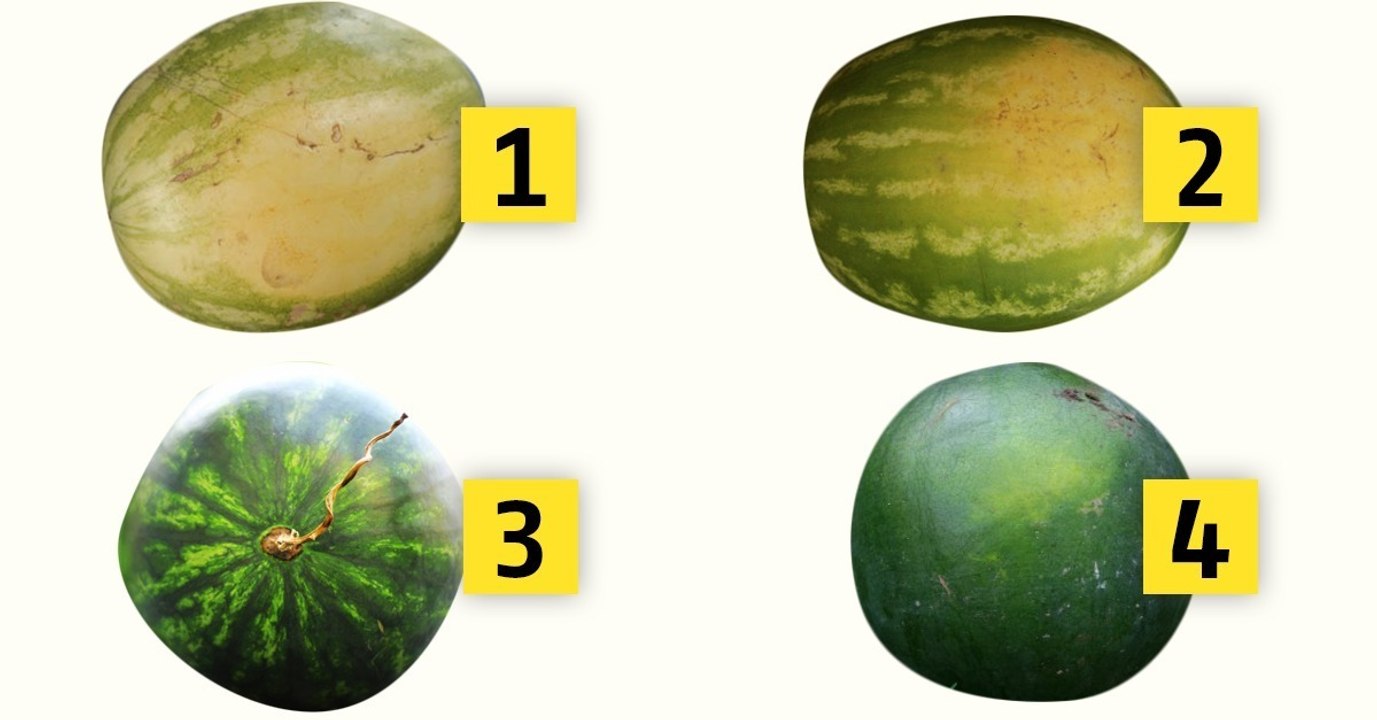 Obst: Die besten Wassermelonen und wie Du sie auswählst