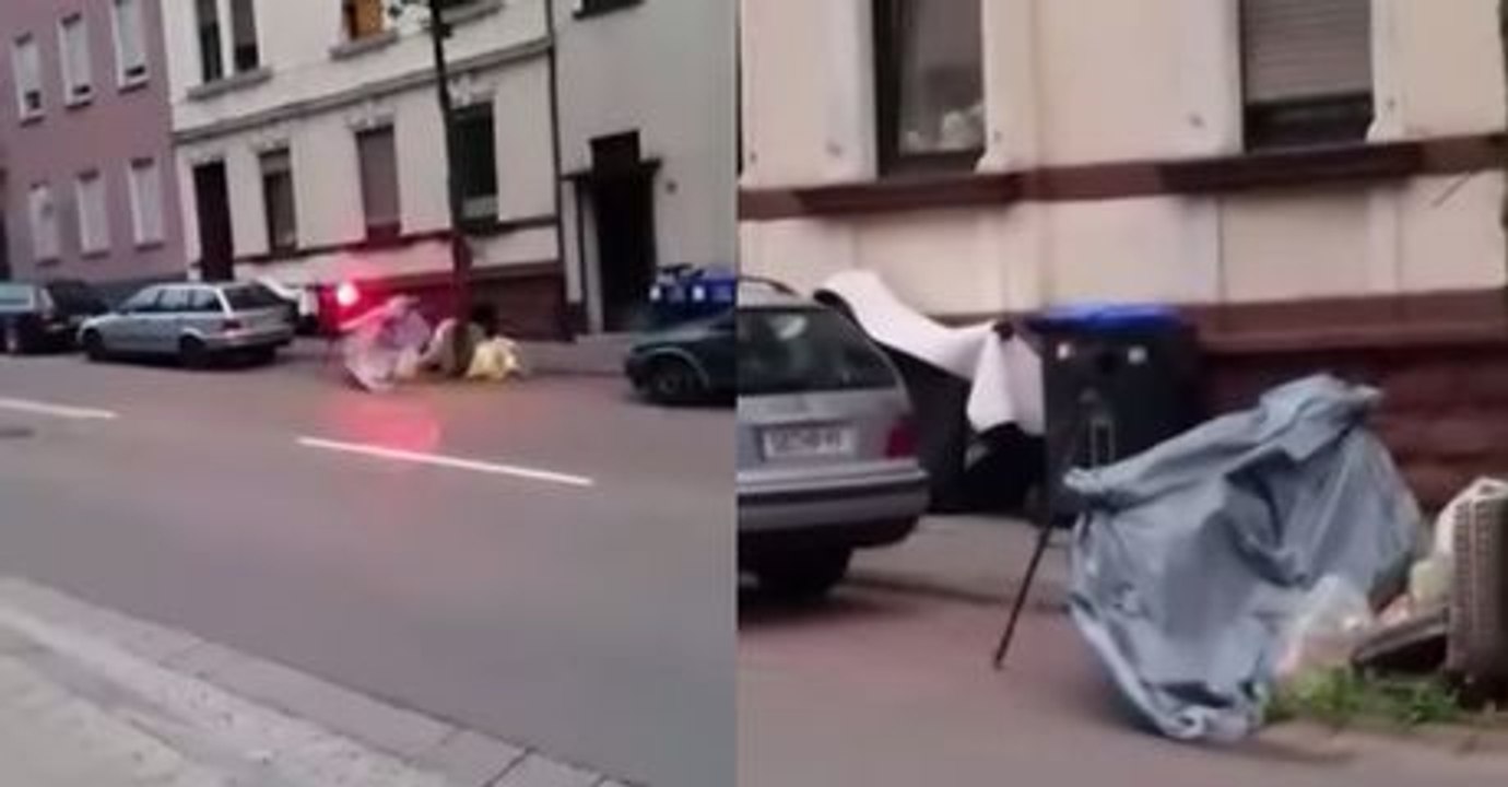 Ein Saarländer filmt diesen versteckten Blitzer in einer neuen 30er Zone. Seine Kommentare sind zum Brüllen!