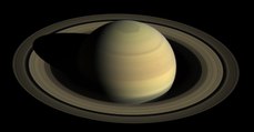 So sieht der Planet Erde aus, wenn man ihn vom Saturn aus betrachtet