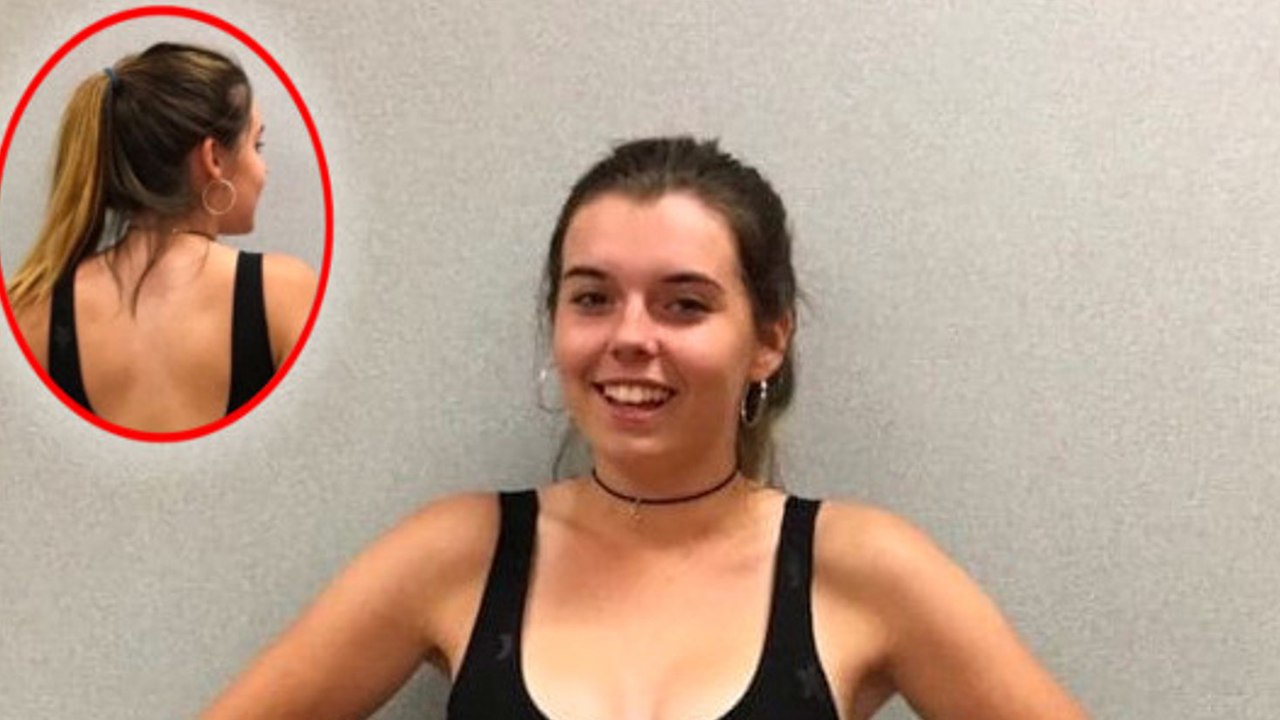 Sie geht mit diesem Oberteil in die Schule. Die Reaktion der Schulleitung folgt prompt!