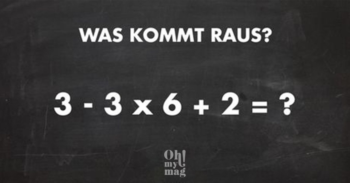 Mathe-Rätsel: Löse diese Gleichung