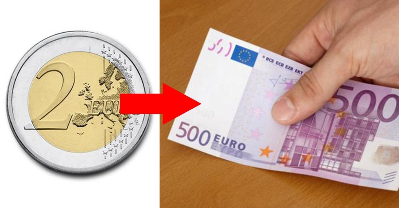 Als sie diese Münze sieht, weiß sie, dass sie um 1000 Euro reicher ist!