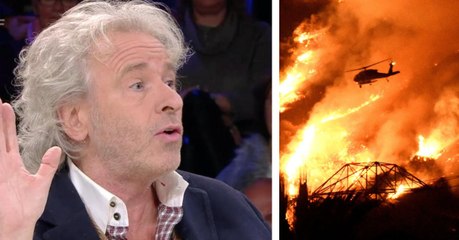 Brennt Gottschalks Villa in Kalifornien gerade ab?