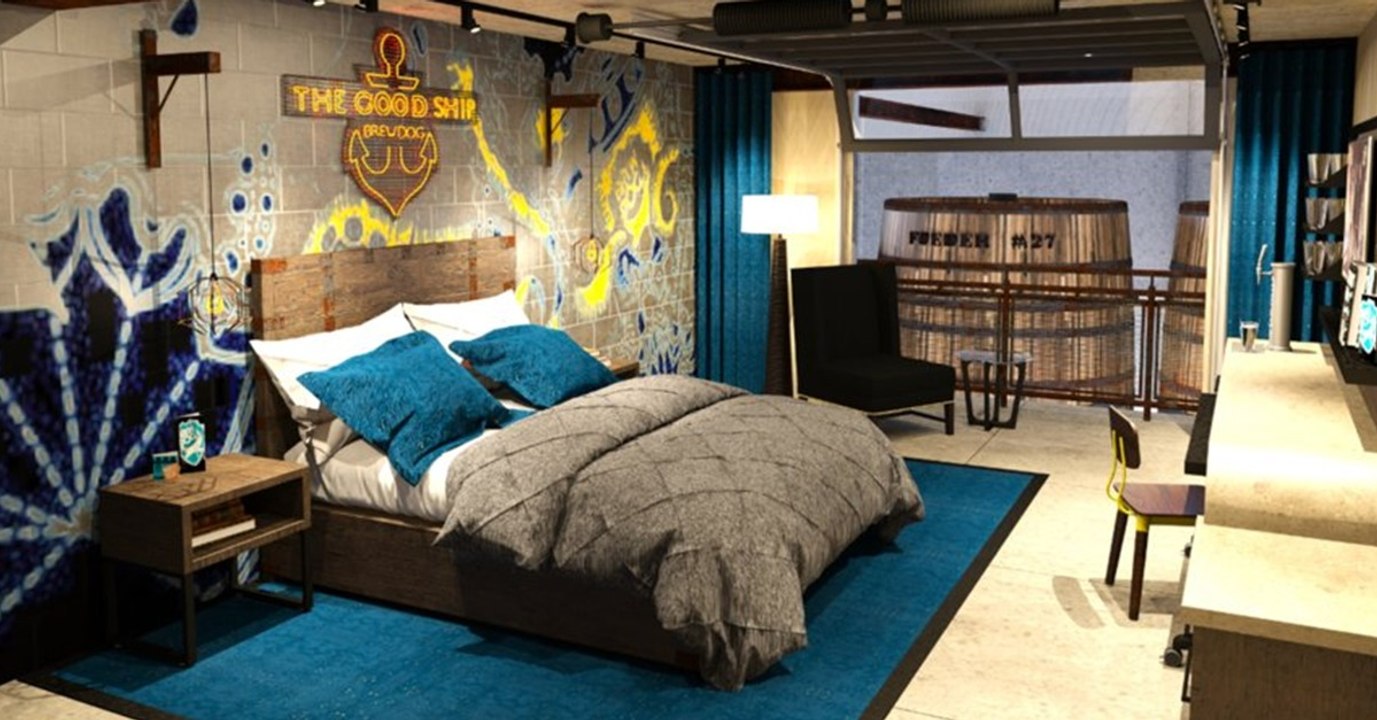 Brew Dog, ein neues Hotel für Bier-Liebhaber in den USA