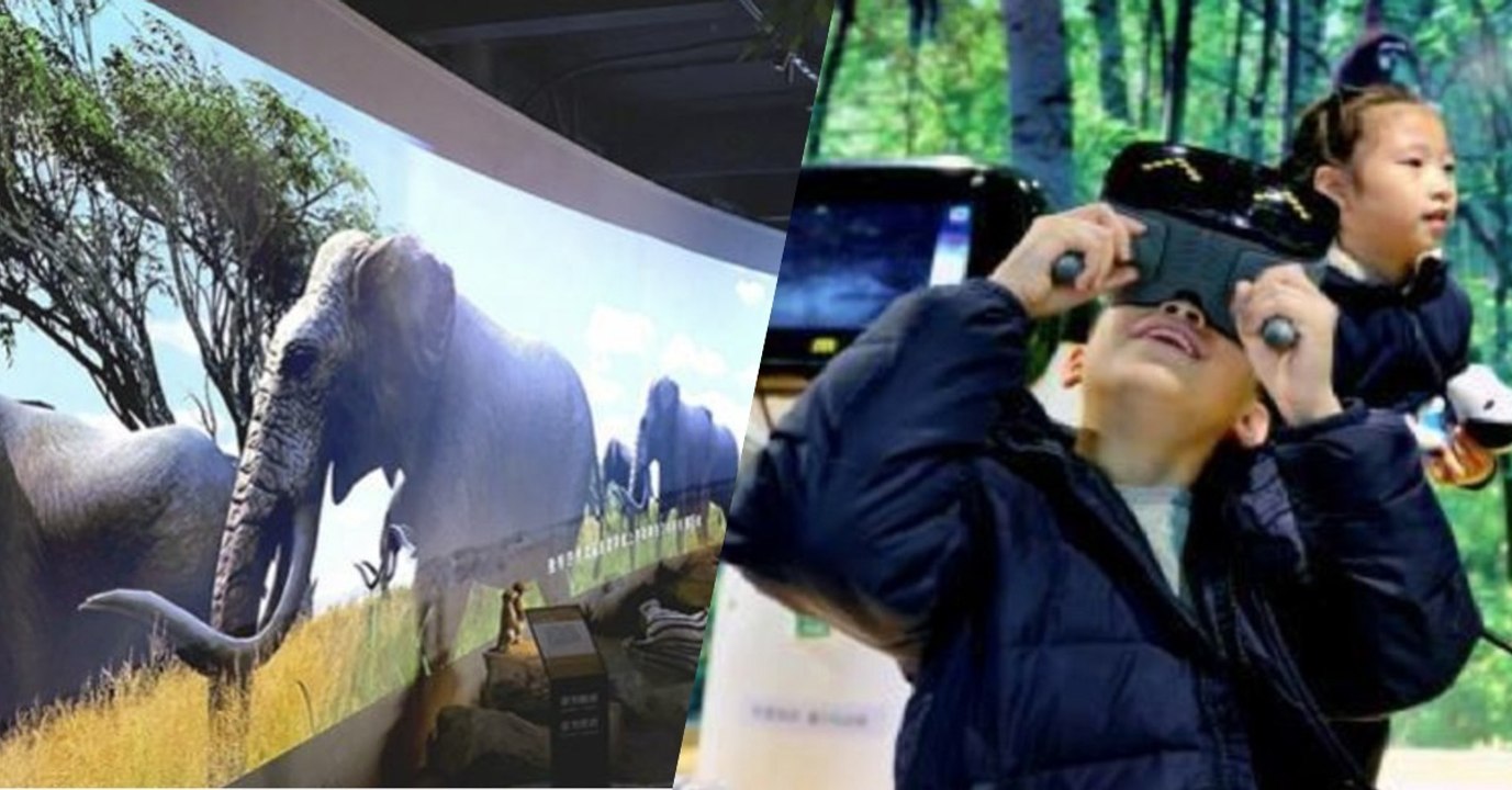 Zoo in China erschafft eine Anlage ohne lebende Tiere