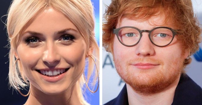 Vertrautes Foto von Topmodel Lena Gercke und Sänger Ed Sheeran aufgetaucht