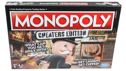 Es gibt ein neues Monopoly für alle, die gerne schummeln!
