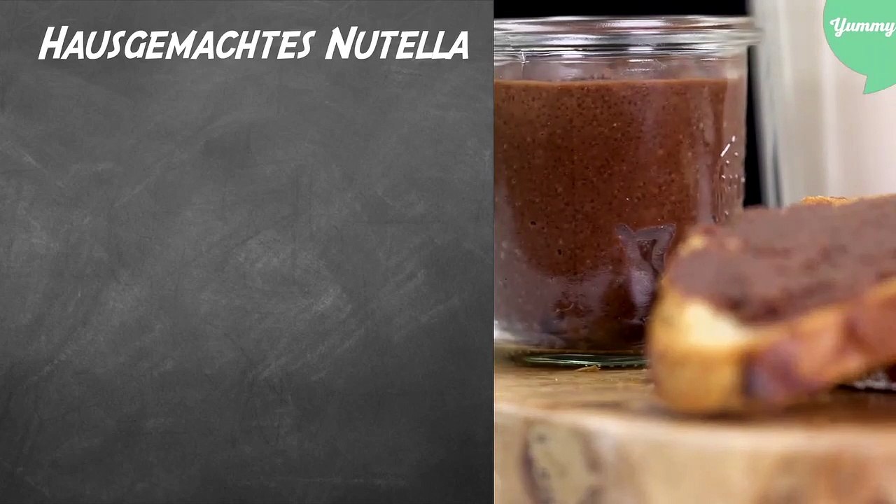 Nutella selber machen: Zutaten und Zubereitung