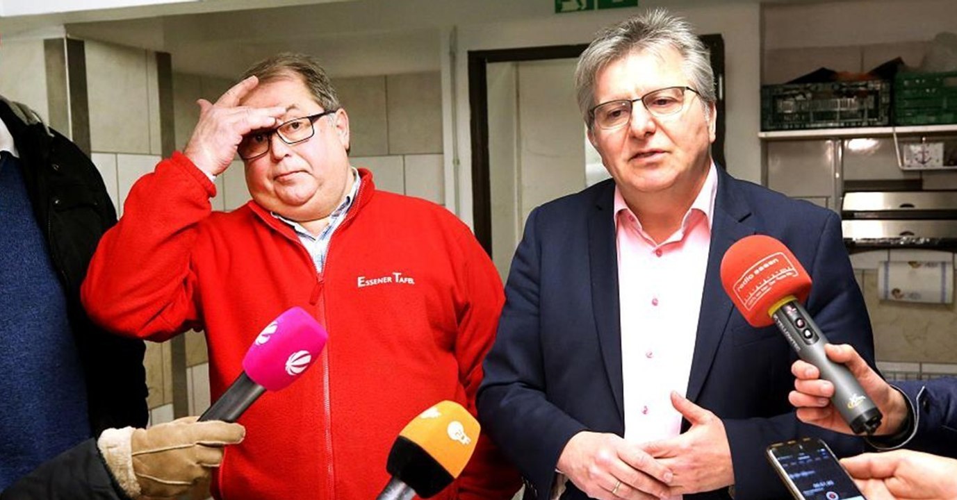 Ausländerstopp: Essener Tafel berät in Krisensitzung und fällt neue Entscheidung