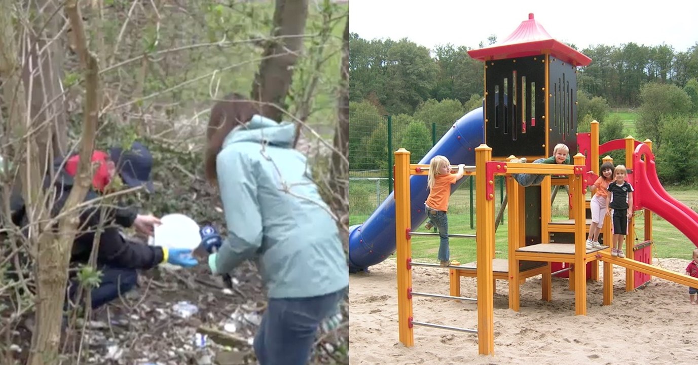 Direkt neben dem Kinder-Spielplatz: Papa macht grausamen Fund!