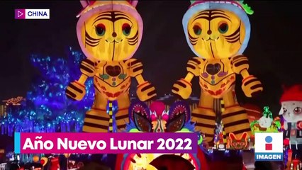 ¡China celebra el año nuevo lunar 2022!