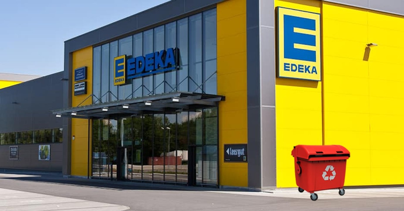 Berlin: Grausamer Fund in Müllcontainer vor Edeka-Filiale!