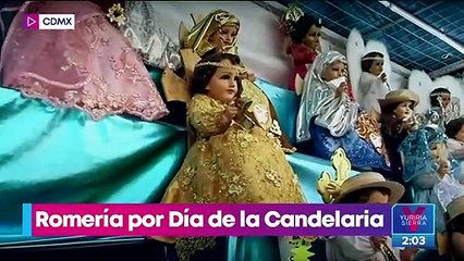 Instalan romería para vestir al Niño Dios este Día de la Candelaria
