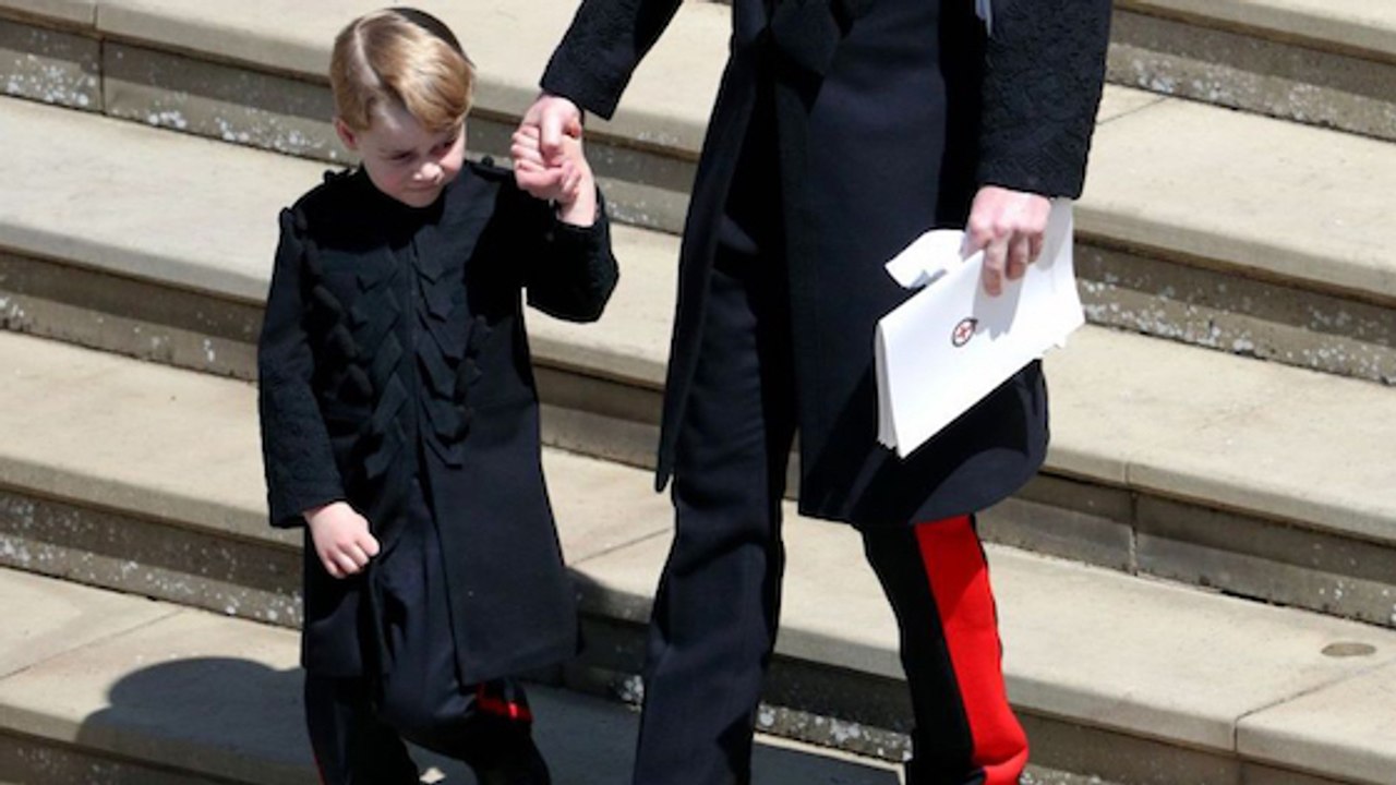 Royale Hochzeit: Was war da bloß mit Prinz Georges Hose los?