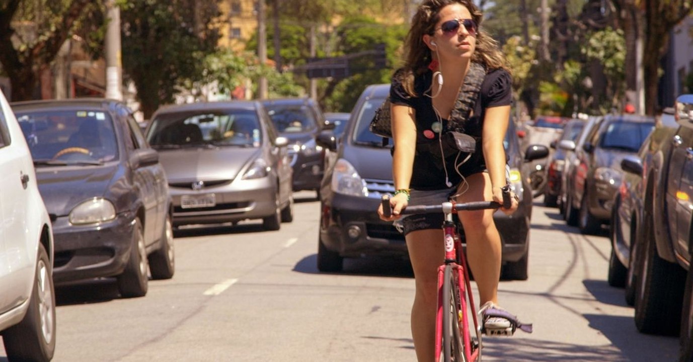 Für mehr Sicherheit im Verkehr lassen sich Radfahrer etwas Geniales einfallen