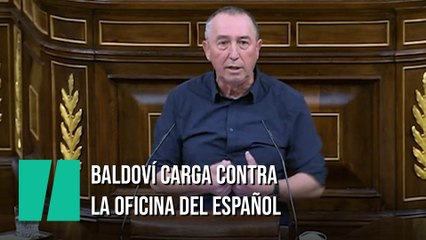 Baldoví defiende el ministerio de Consumo y carga contra un "organismo inútil": la Oficina del Español