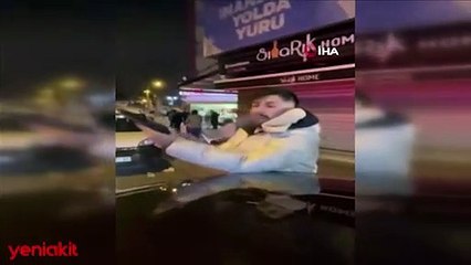 Asker eğlencesinde havaya ateş açan magandaya suçüstü!
