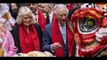 Prince Charles and Camilla, Duchess of Cornwall Ring in the Year of the Tiger in London's Chinatown