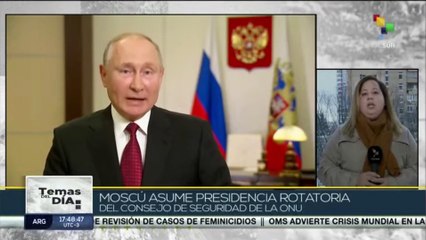Rusia asume presidencia rotatoria del Consejo de Seguridad de la ONU