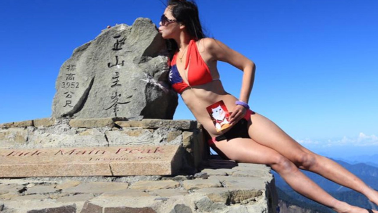 Gigi Wu: Bikini-Bergsteigerin verunglückt tödlich