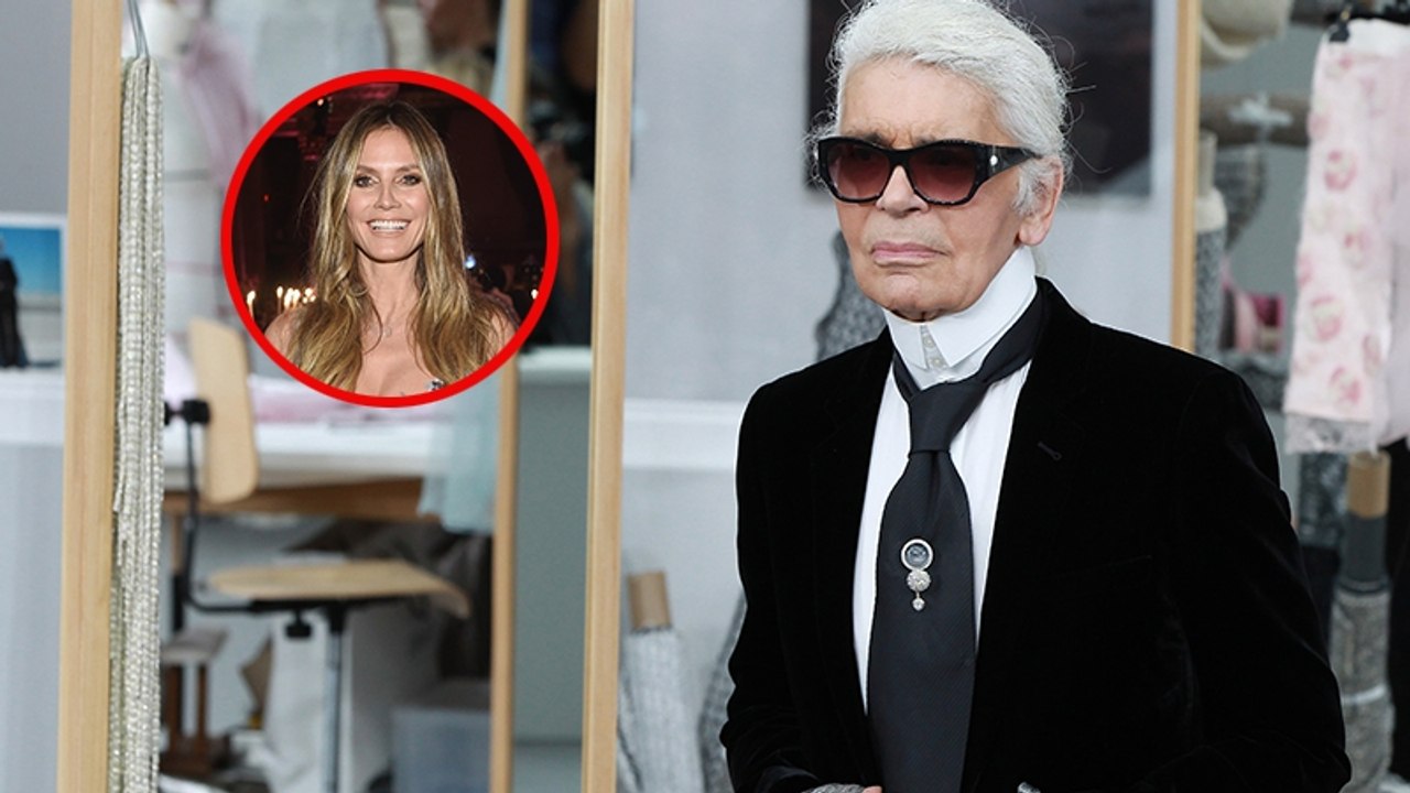 Zum Tod von Karl Lagerfeld: Heidi Klum zeigt sich hüllen- und pietätlos