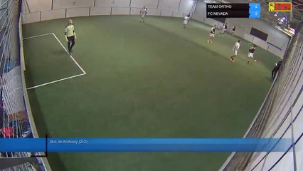 But de Anthony (2-2) - TEAM ORTHO Vs FC NEVADA - 01/02/22 20:00 - LIGUE 2 - Poitiers Game Parc