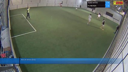 But de Simon (6-2) - TEAM ORTHO Vs FC NEVADA - 01/02/22 20:00 - LIGUE 2 - Poitiers Game Parc