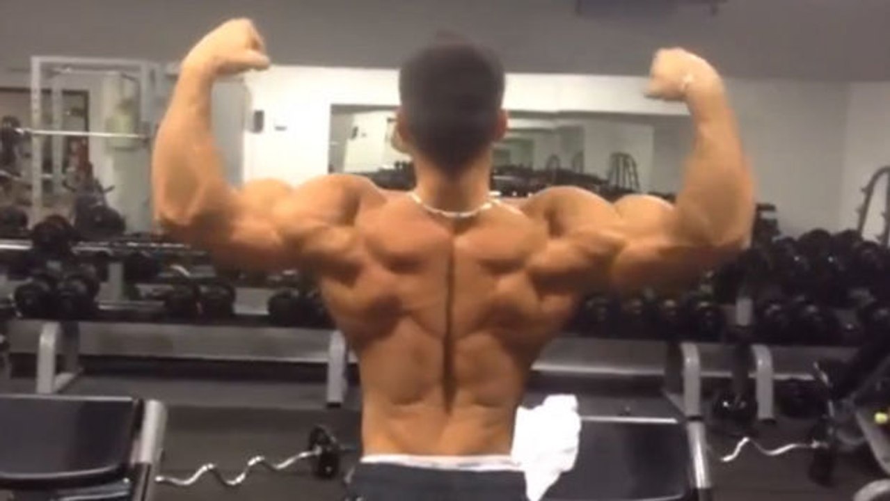 Ein beeindruckend muskulöser Körper, mit nur 5% Fettanteil