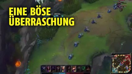 League of Legends: Teemo fällt einer bösen Überraschung zum Opfer