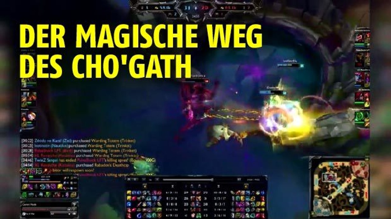 League of Legends: Der magische Weg des Cho'Gath