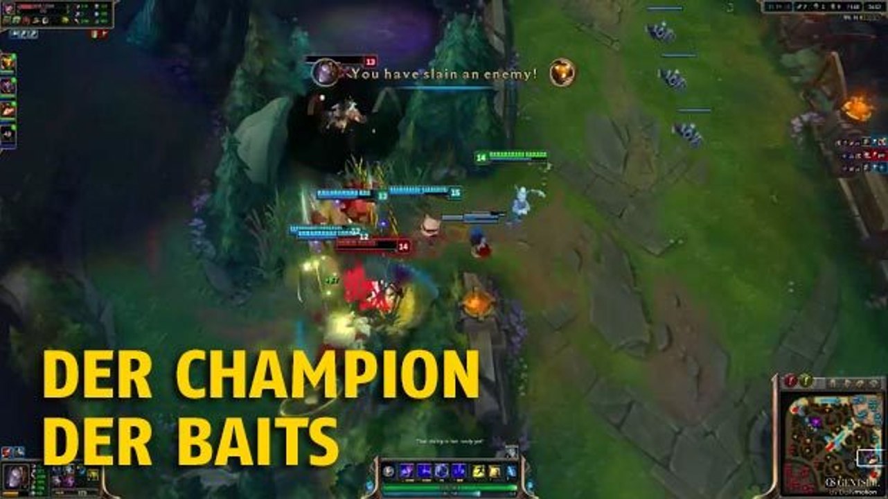 League of Legends : Bard ist der ultimative Champion der amüsanten Baits