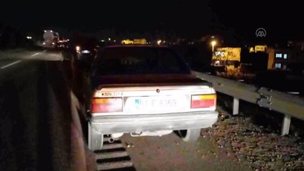 Araçlara taş atan şüphelilerin yakalanması için çalışma başlatıldı