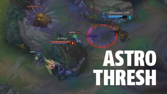League of Legends : Dieser Thresh fällt einem Glitch zum Opfer, der ihn in eine andere Dimension transportiert!