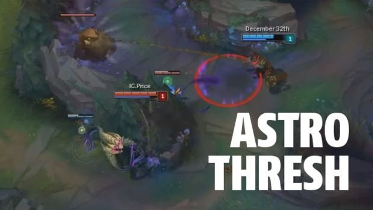 League of Legends : Dieser Thresh fällt einem Glitch zum Opfer, der ihn in eine andere Dimension transportiert!