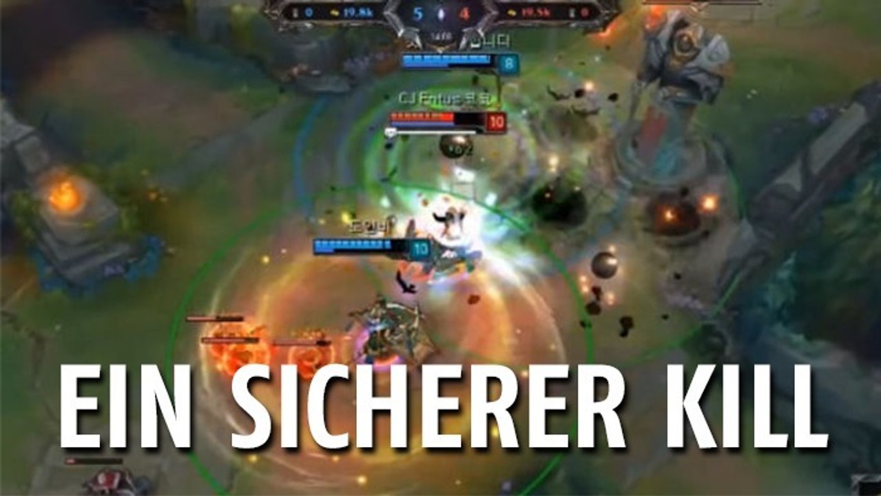 League of Legends: Wenn die Spieler beim Kill sich gehen wollen