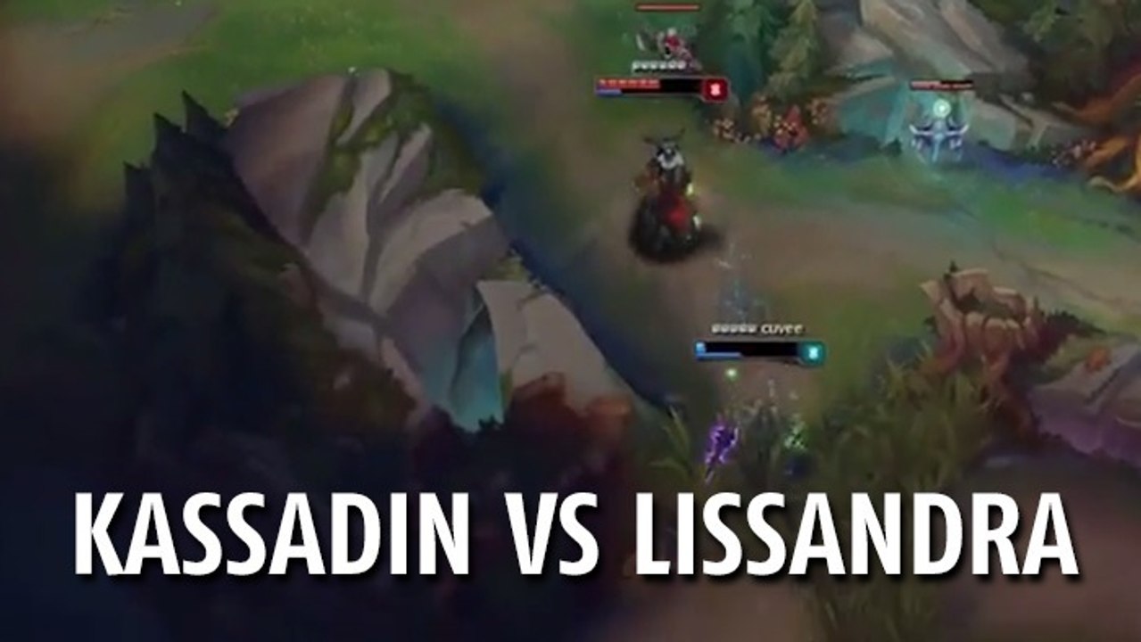 League of Legends: Kassadin demütigt Lissandra im Team 1on1