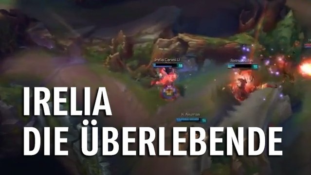 League of Legends: Diese Irelia beweist enorme Überlebenskünste