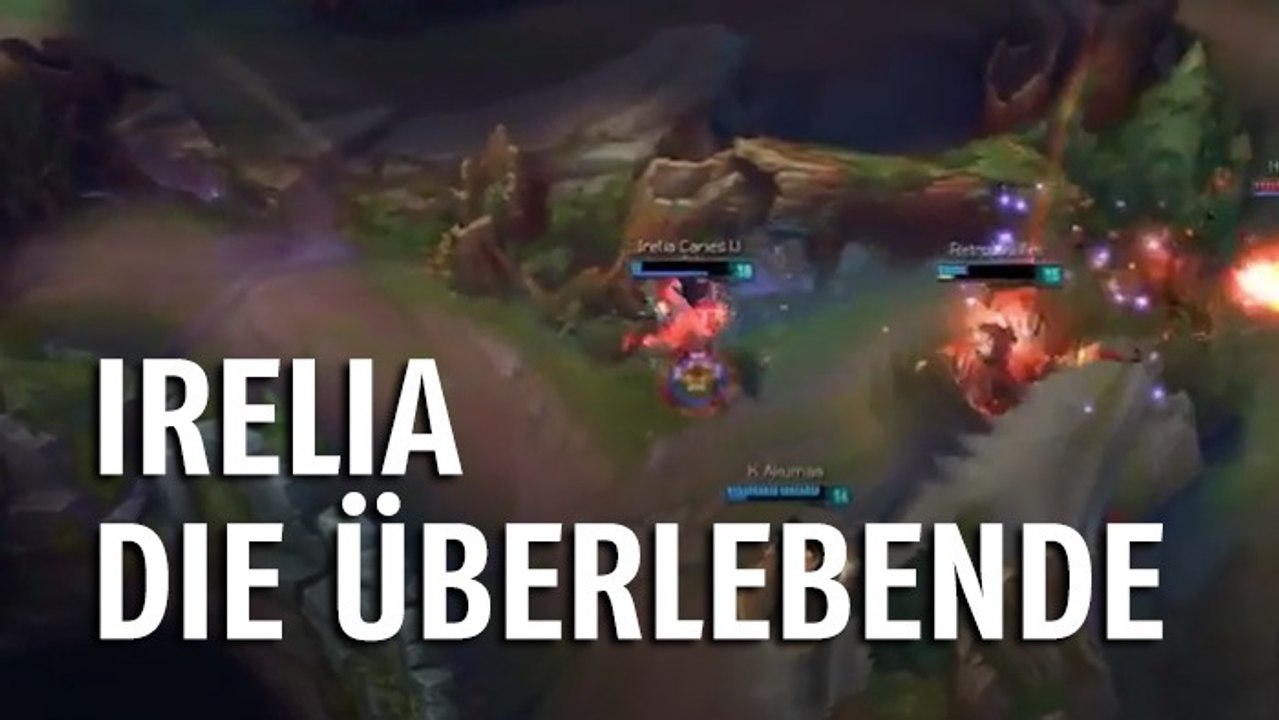 League of Legends: Diese Irelia beweist enorme Überlebenskünste