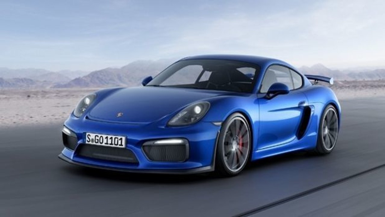 Bilder des neuen Porsche Cayman GT4