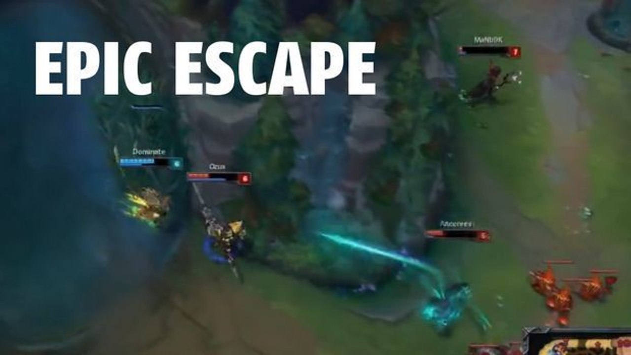 League of Legends: Eine unglaubliche Flucht wird nicht belohnt