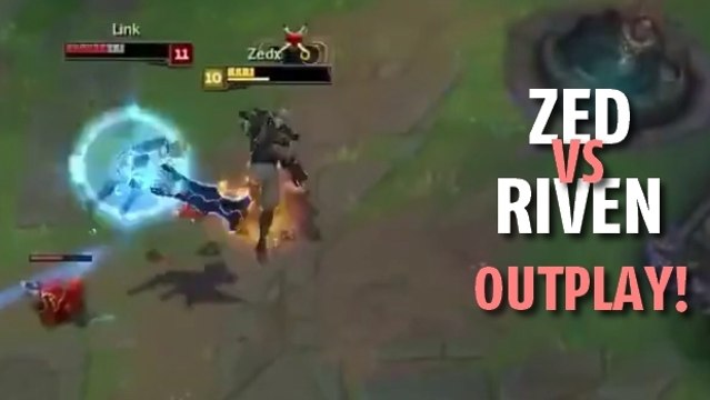 League of Legends: Zed demütigt Riven in einem epischen Könner-Duell