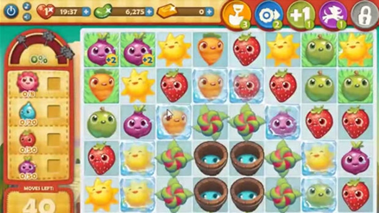 Farm Heroes Saga Level 106: Lösung, Tipps und Tricks