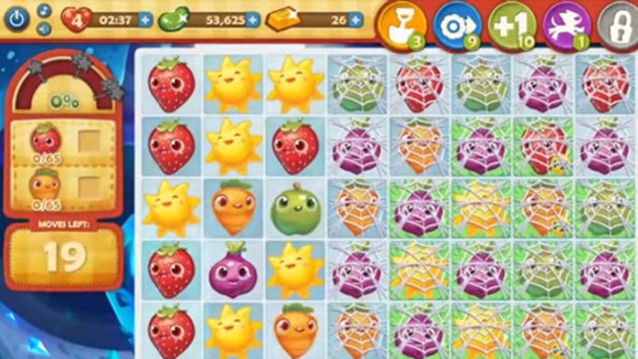 Farm Heroes Saga Level 554: Lösung, Tipps und Tricks